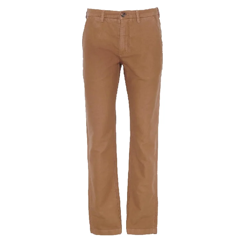 Trendy Plaid Pants-Barbour Moleskin Tailored Fit Trouser Sandstone