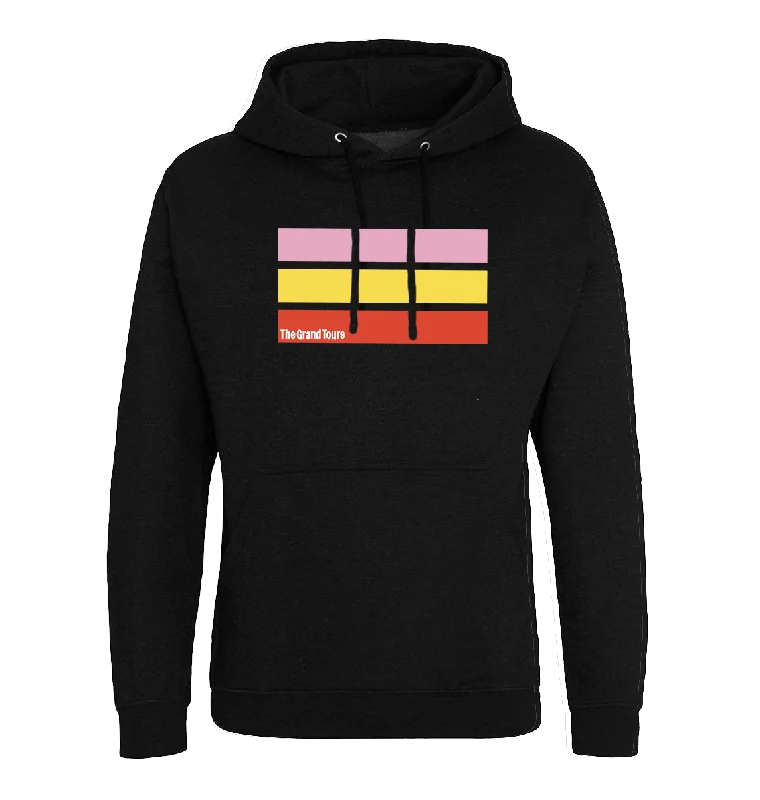 Trendy Color Block Hoodie-Grand Tours 2024 Hoodie