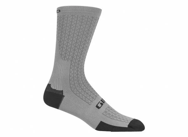 Soft Cotton Socks-Giro HRC Team Sock - Charcoal