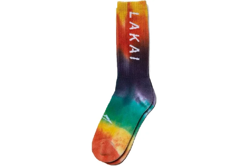 Performance Running Socks-Lakai Simple Crew Sock Acid Wash