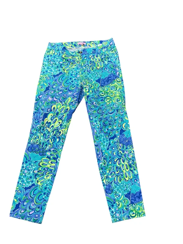 Lightweight Outdoor Pants-Pants Designer By Lilly Pulitzer In Blue, Size: 4