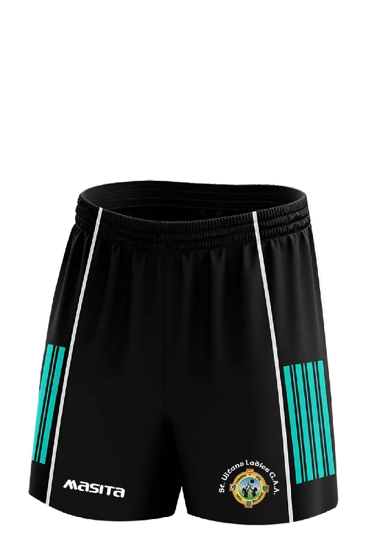 Loose Fit Shorts-St Ultans Ladies Avoca Style Training Shorts Adult