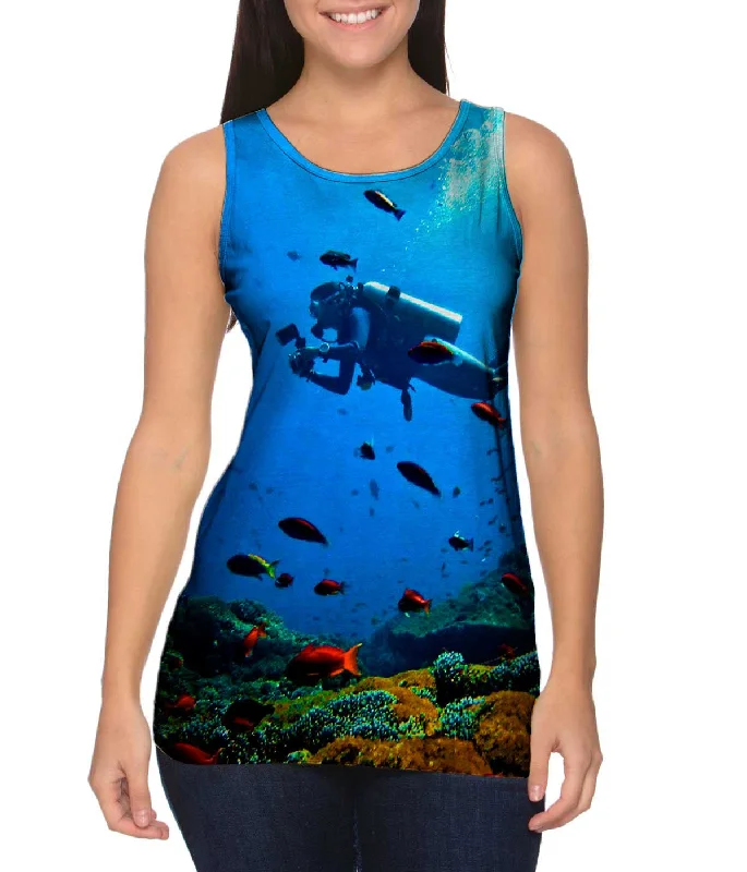 Comfortable Gym Tank Top-Diver 001