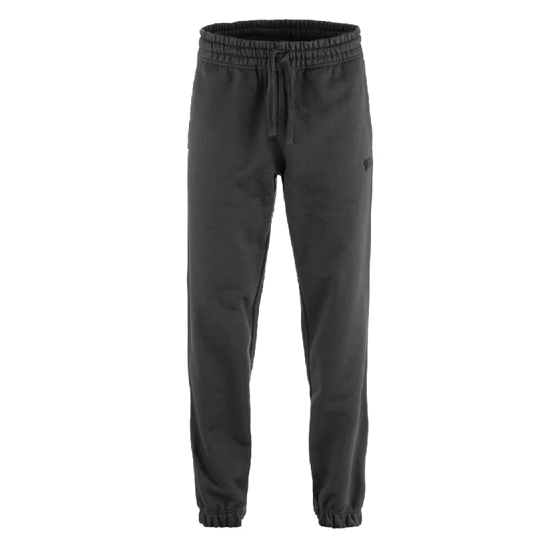 Custom Logo Jogger Pants-Fjallraven Classic Sweatpants Black