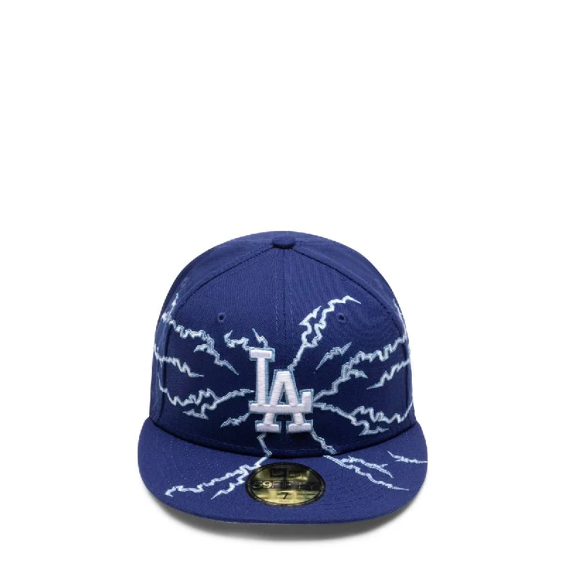 Custom Name Baseball Hat-59FIFTY LOS ANGELES DODGERS ELECTRIFY FITTED CAP