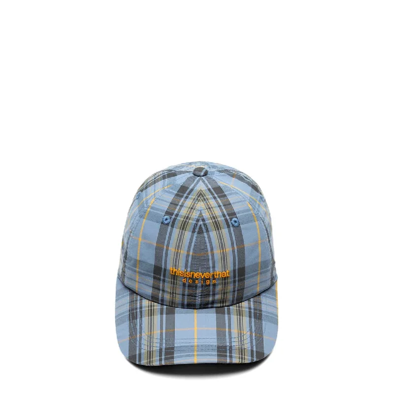 Adjustable Sports Cap Hat-CORDURA CHECK L LOGO CAP