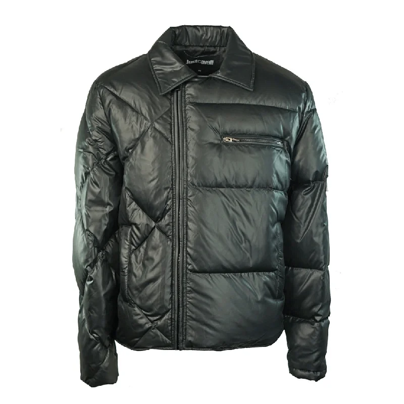 Warm Winter Jacket-Just Cavalli S01Am0266 N39378 900 Jacket