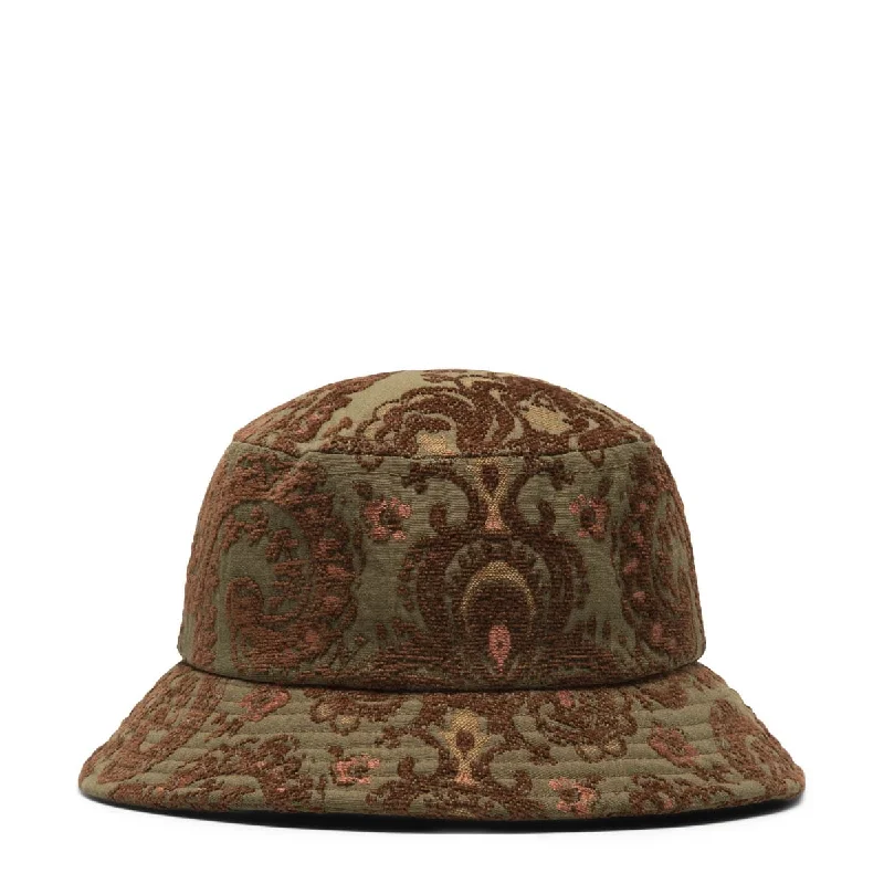 Casual Outdoor Hat-DAMASK BUCKET HAT