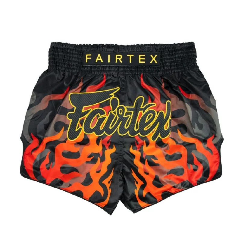 Custom Name Printed Shorts-Fairtex Muay Thai Shorts BS1921 Volcano