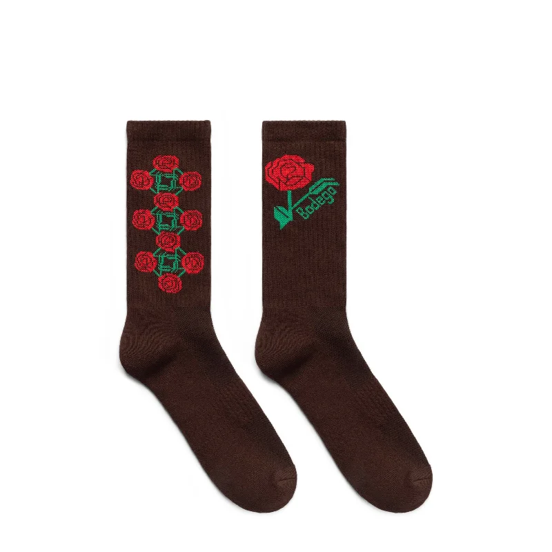 Soft Stretch Ankle Socks-ROSE SOCK