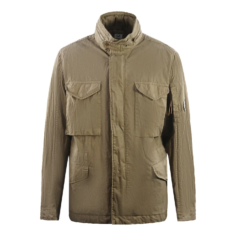 Breathable Running Jacket-C P Company Beige 50 Fili Gum Jacket