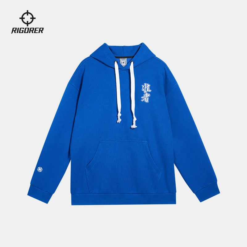 Motivational Hoodie-Rigorer Pullover Hoodie [Z123410834-1]