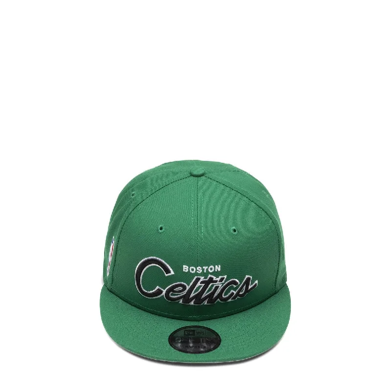 Cool Animal Design Hat-9FIFTY BOSTON CELTICS SCRIPT CAP