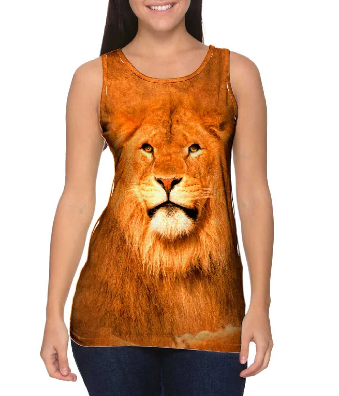 Vintage Style Tank Top-Deer Duel