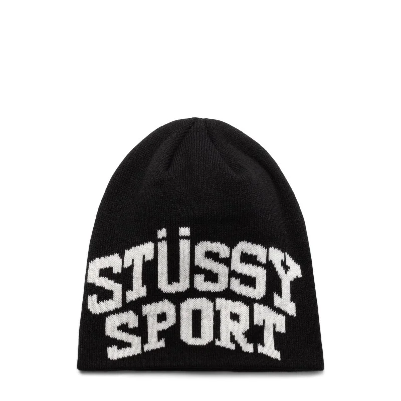 Trendy Baseball Hat-STUSSY SPORT JACQUARD SKULLCAP