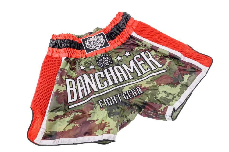 Cool Tropical Shorts-Buakaw Shorts BFG5-2 CAMO RED