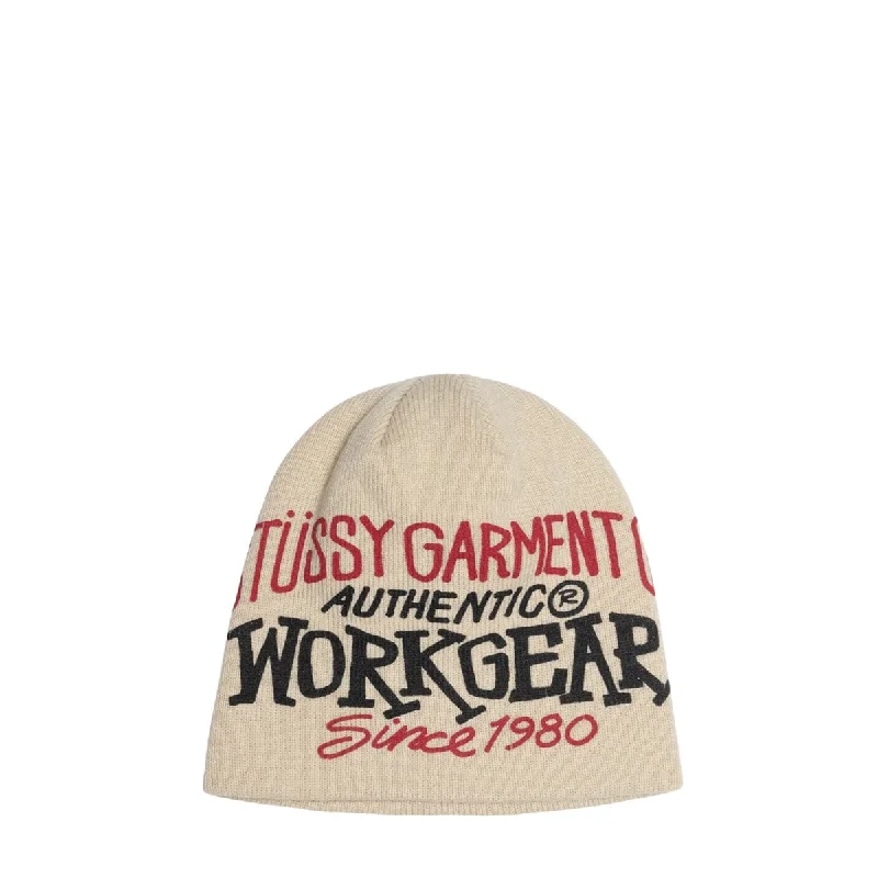 Sports Team Hat-WORKGEAR PRINT SKULLCAP