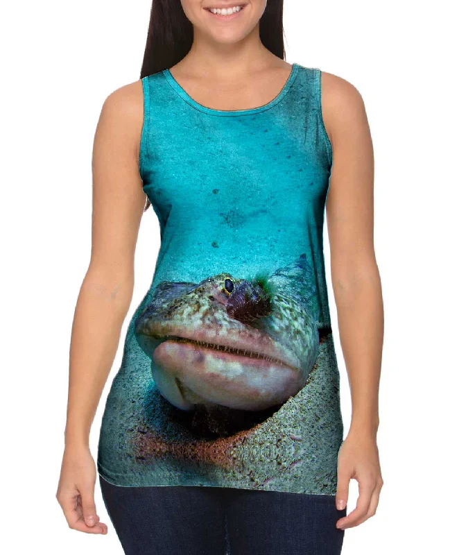 Vintage Graphic Tank-Chupa Sangre Underwater