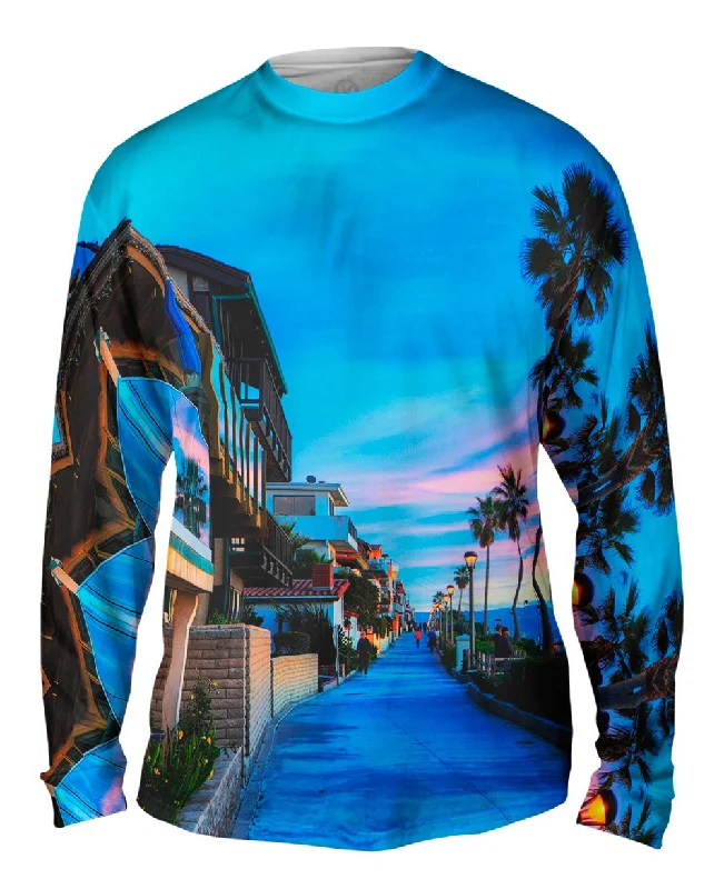 Custom Embroidered Long Sleeve-El Porto Coast