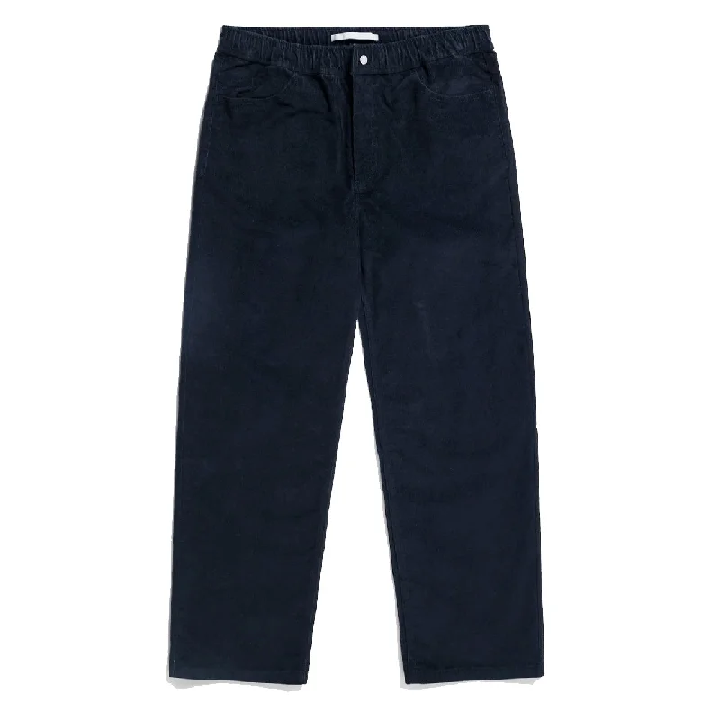 Stretch Fit Pants-Norse Projects Ragnar Relaxed Solotex Corduroy Pant Dark Navy