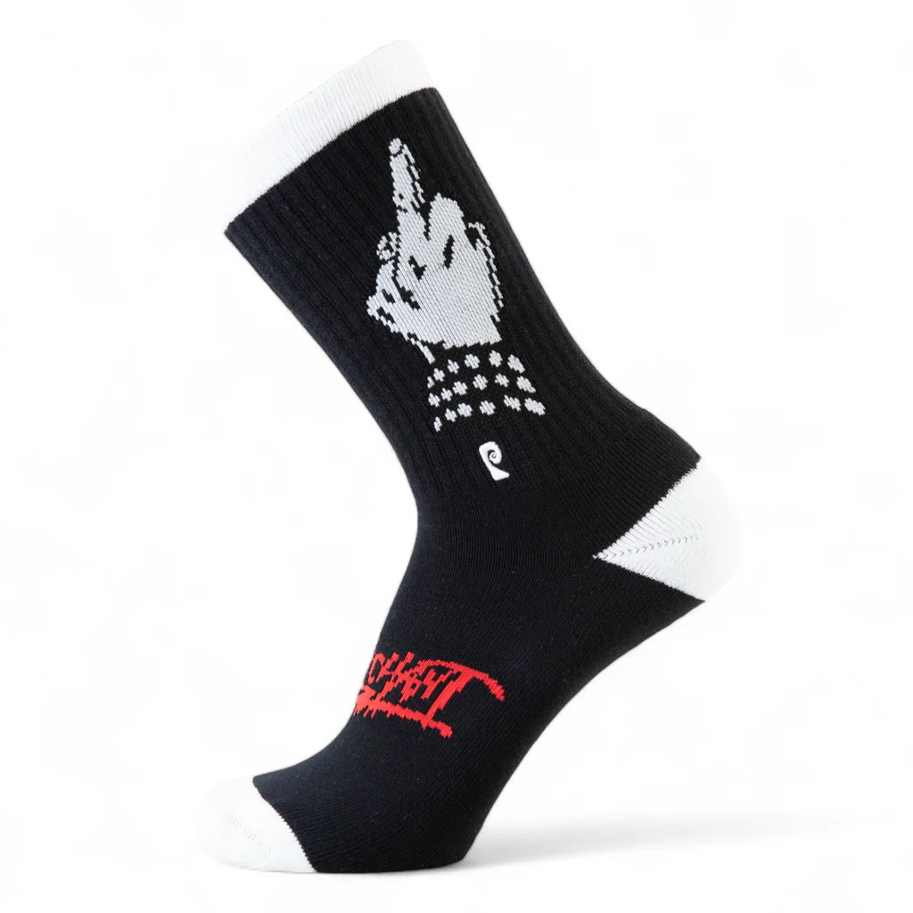 Fun Novelty Socks-Psockadelic Death Chant Socks