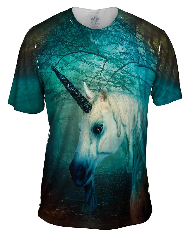 Funny Cartoon T-shirt-Mystic Unicorn