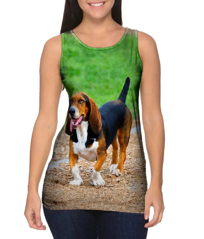 Retro Design Tank-Dachshund Trackstar