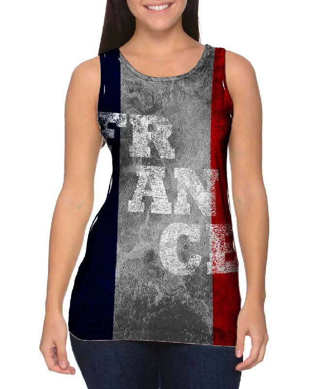 Cool Animal Print Tank-Dirty France