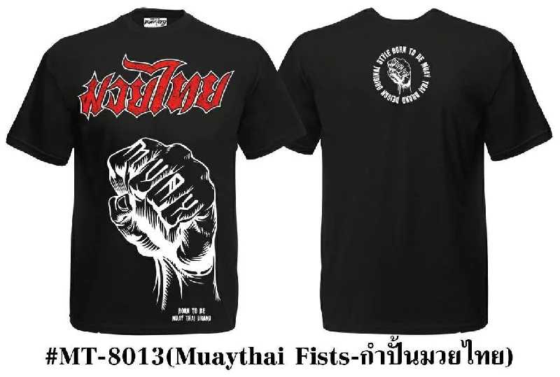 Graphic Artwork T-shirt-Muay Thai T-Shirt MT-8013