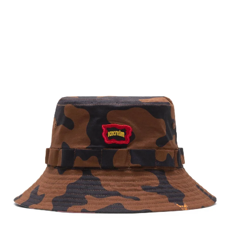 Vintage Logo Hat-MILITANT REVERSIBLE BUCKET HAT