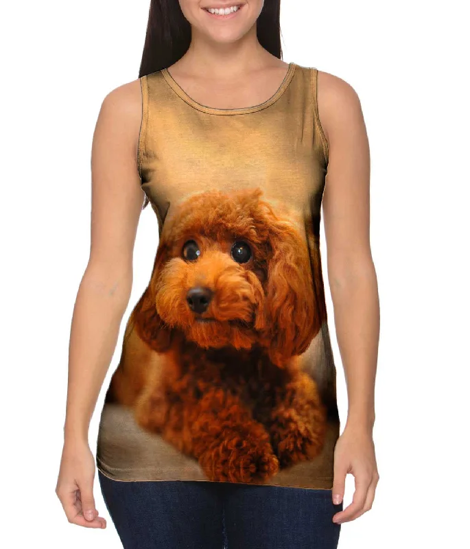 Custom Design Tank Top-Cutest Poodle Ever