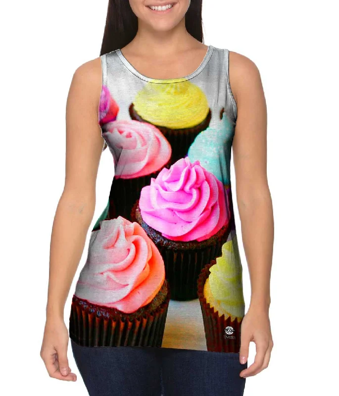 Soft Knit Tank Top-Cupcake Sweetheart