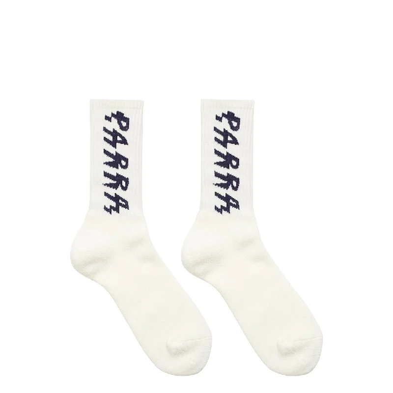 Colorful Fun Socks-SPIKED LOGO CREW SOCKS