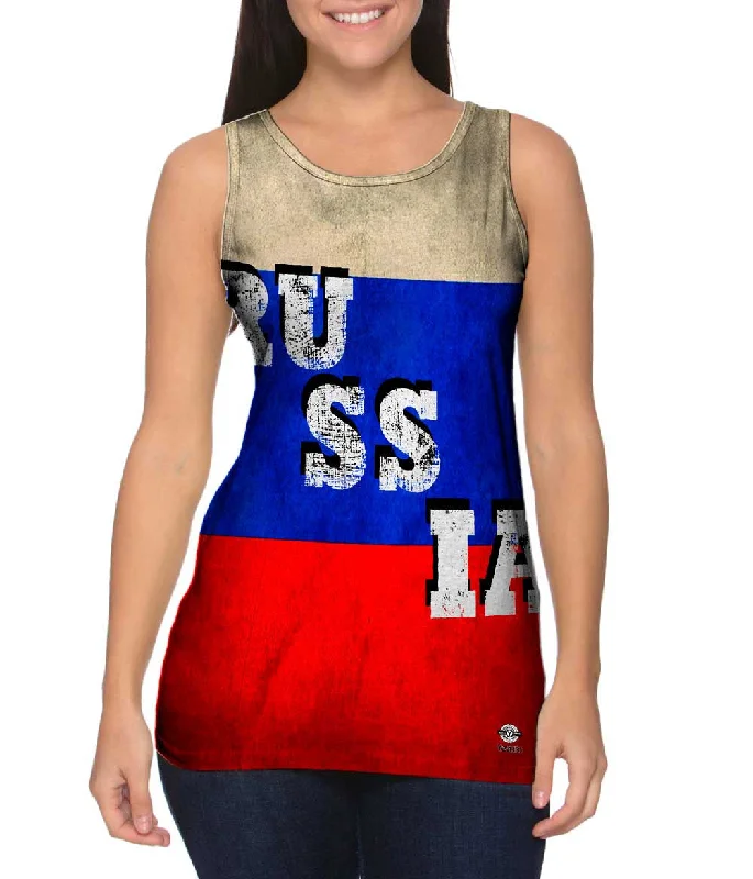 Sports Training Tank-Dirty Russia