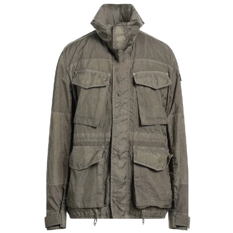 Warm Winter Jacket-Parajumpers Jupiter Green Fisherman Jacket