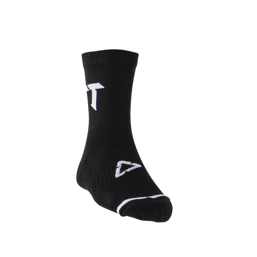 Performance Running Socks-Leatt MTB Sock - Black - 2023