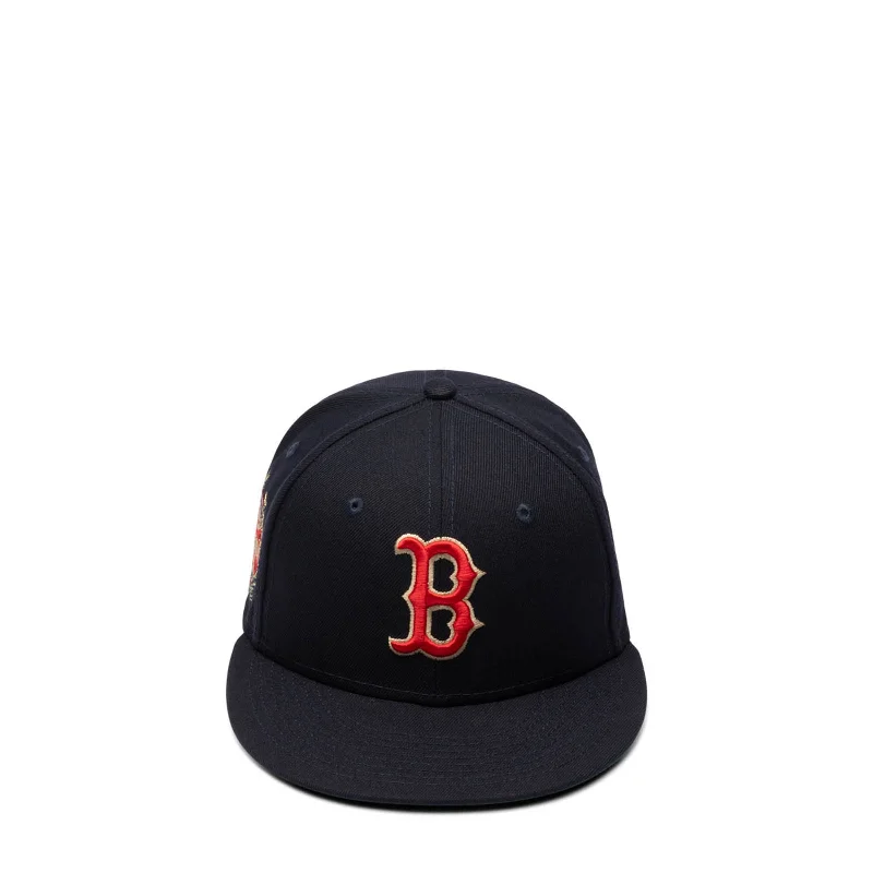 Sports Fan Hat-59FIFTY BOSTON RED SOX LAUREL FITTED CAP