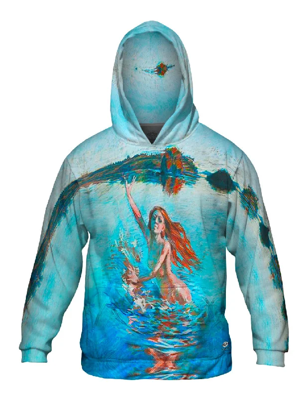 Minimalist Design Hoodie-Akseli Gallen-Kallela - "Aino Myth, Triptych" (1891)