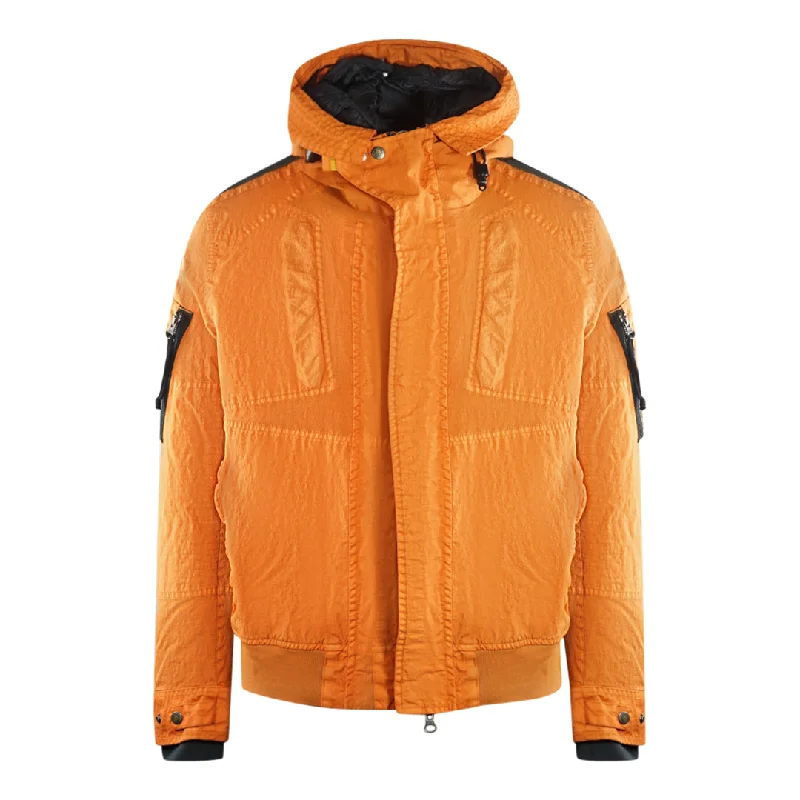 Casual Zipper Jacket-Parajumpers Kore Marigold Orange Jacket