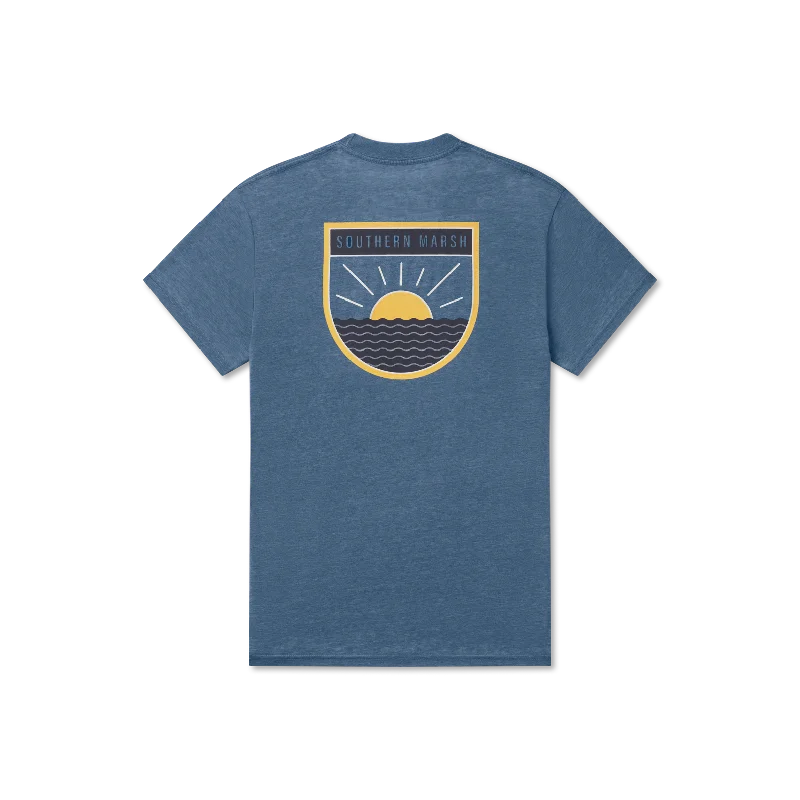 Retro Quote T-shirt-SEAWASH™ Tee - Sun Lines