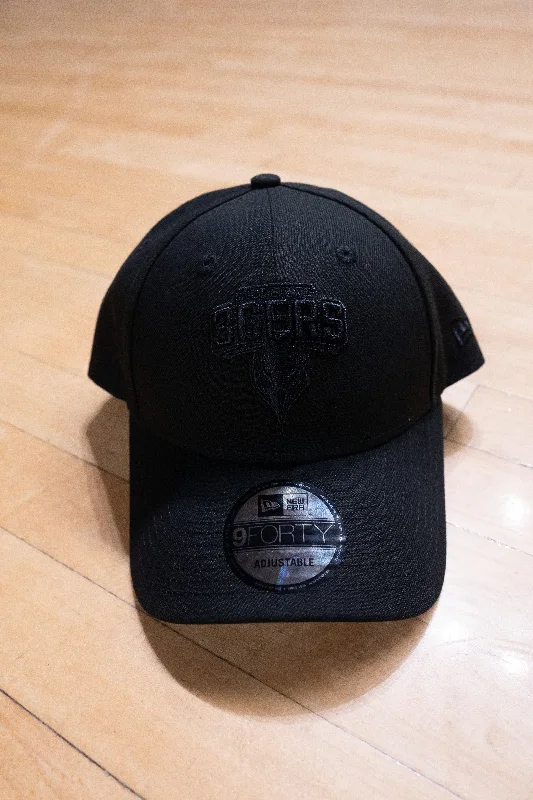 Cool Graphic Hat-New Era 36ers Black on Black 940