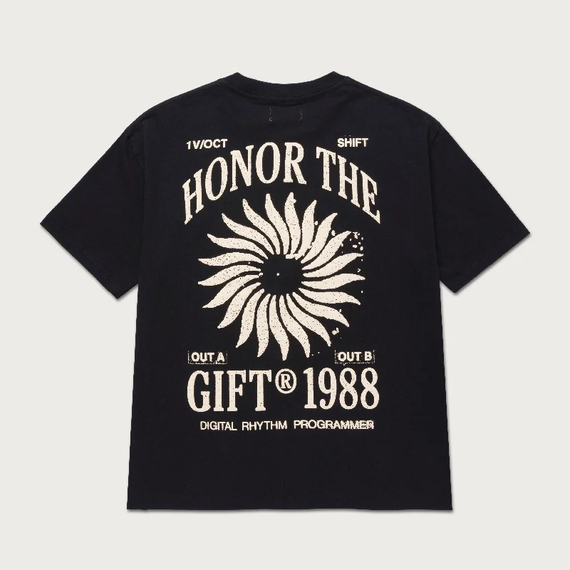 Cool Logo T-shirt-Sunray Logo Tee - Black