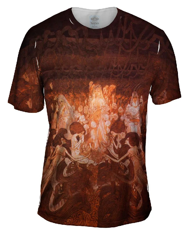 Custom Name T-shirt-Jan Toorop - "The Three Brides" (1893)