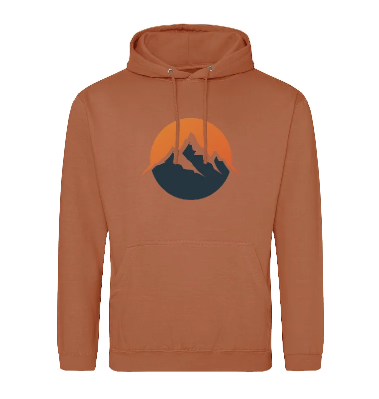 Personalized Sweat Hoodie-Mountain Sunset Hoodie