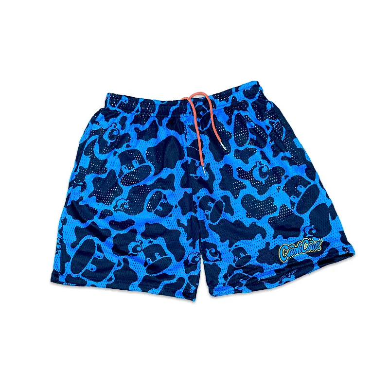 Athletic Gym Shorts-Mens CowMooFlage Basketball Shorts