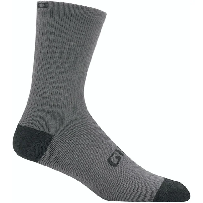 Athletic Performance Socks-Giro Xnetic H2O Sock - Charcoal