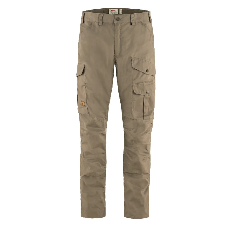 Comfortable Athletic Pants-Fjallraven Barents Pro Trousers Suede Brown