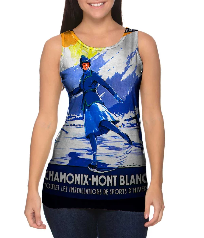 Colorful Tank Top-Chamonix Mont Blanck France