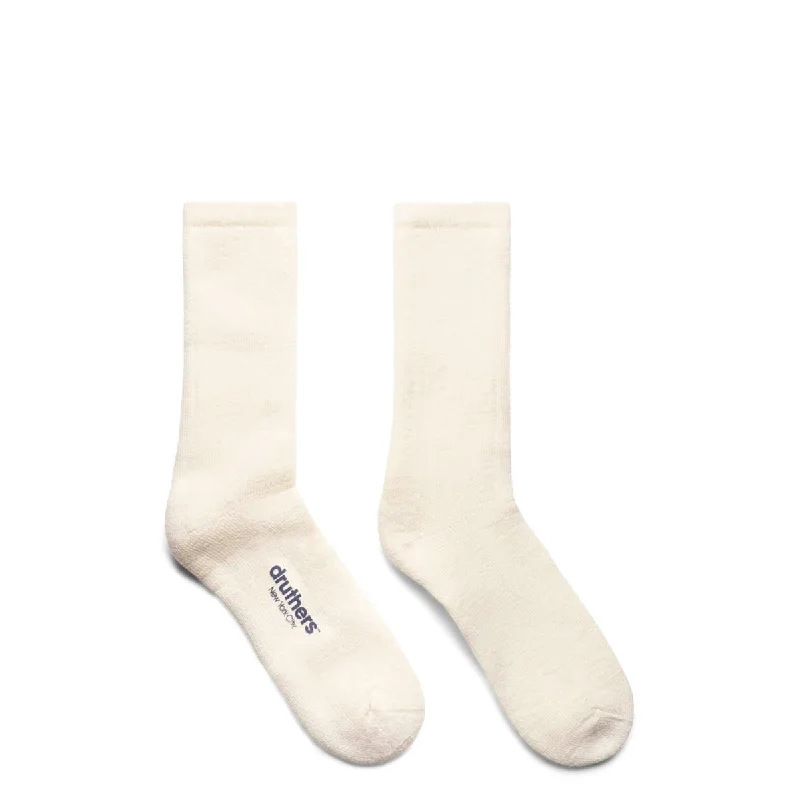 Stylish Embroidered Socks-MERINO WOOL HOUSE SOCKS