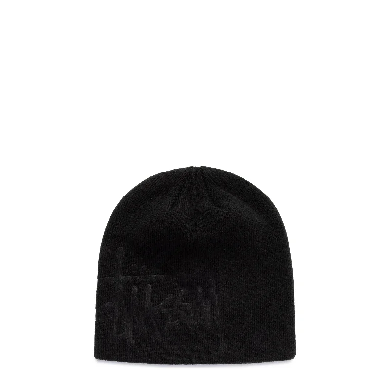 Soft Cotton Hat-DEBOSSED BASIC LOGO SKULLCAP